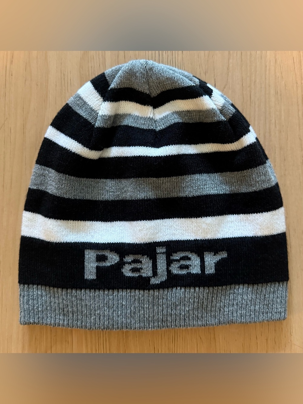 NWOT Pajar Striped Knit Beanie